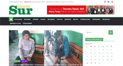 Desktop Screenshot of diarionuevosur.com